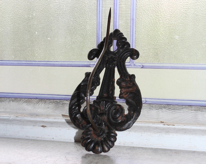 Antique Cast Iron Bill Hook Receipt Hook