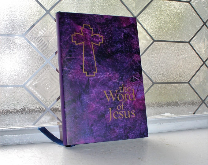 Christian Book The Word of Jesus Hardcovere with Dust Jacket