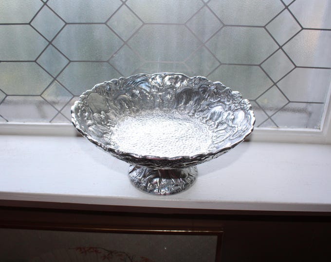 Large Arthur Court Safari Pedestal Bowl Compote
