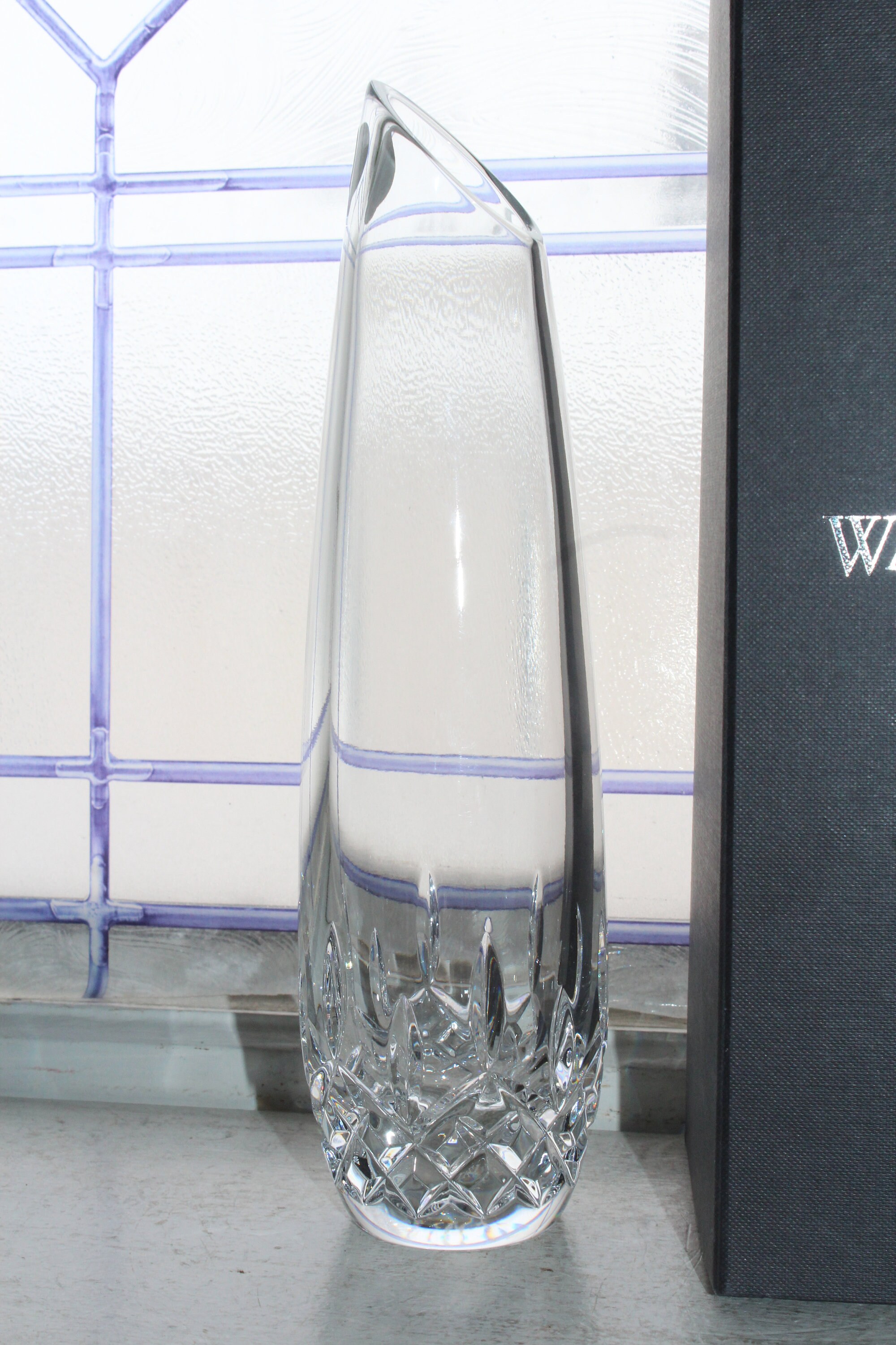 Waterford Crystal Lismore Essence Bud Vase with Box
