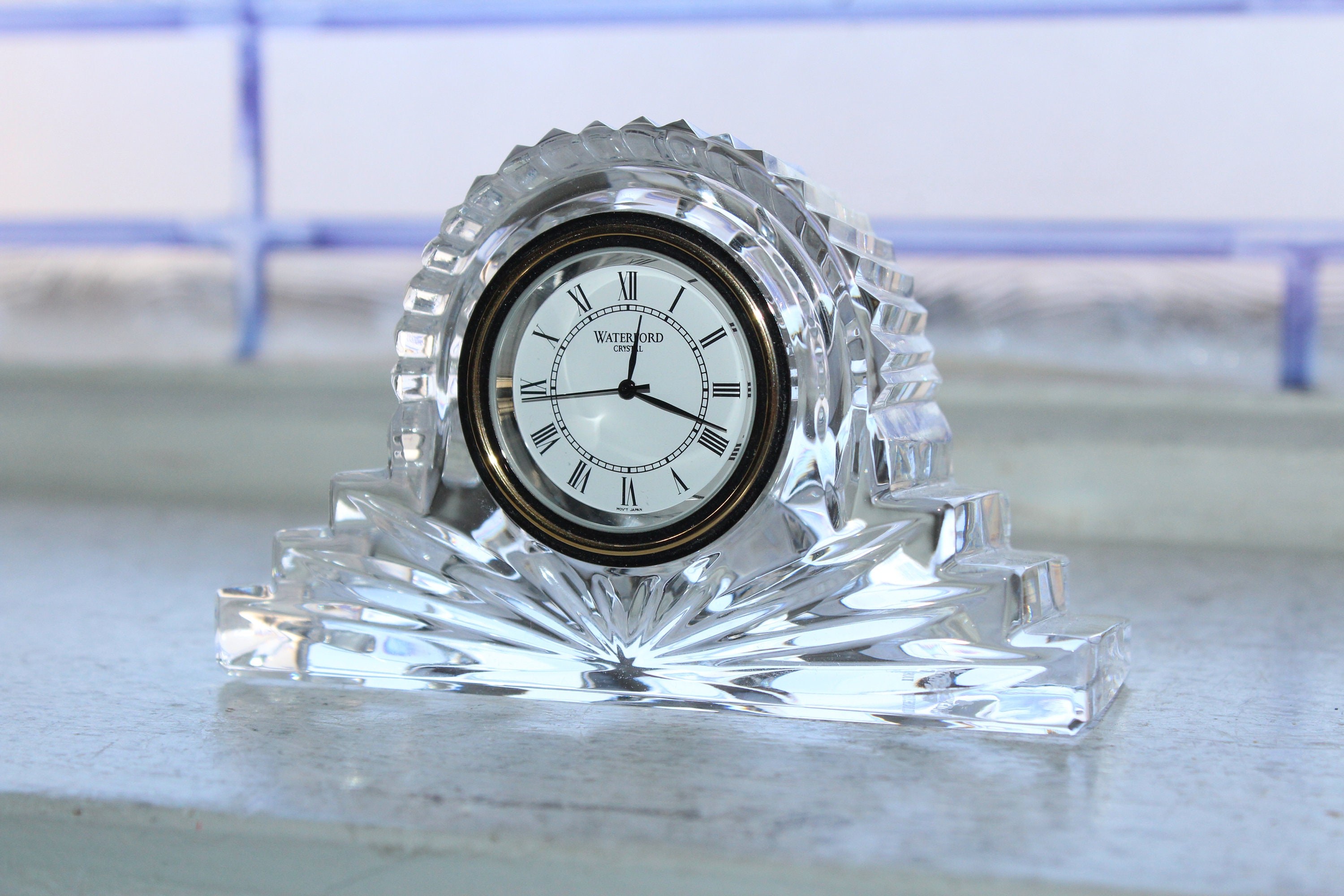 Waterford Crystal Quartz Mantel Clock