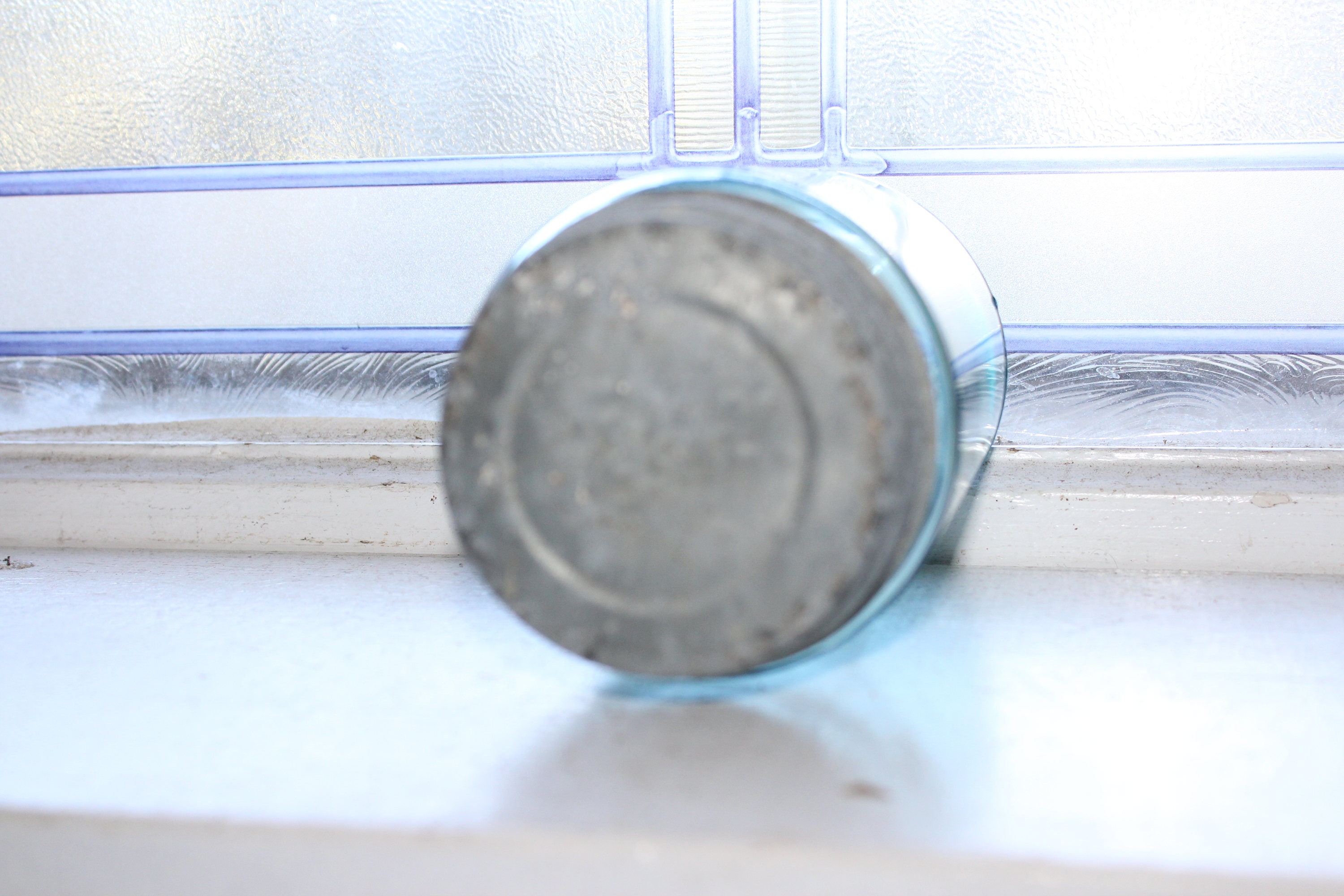 Antique Blue Canning Jar Swayzee's Improved Mason Jar Pint