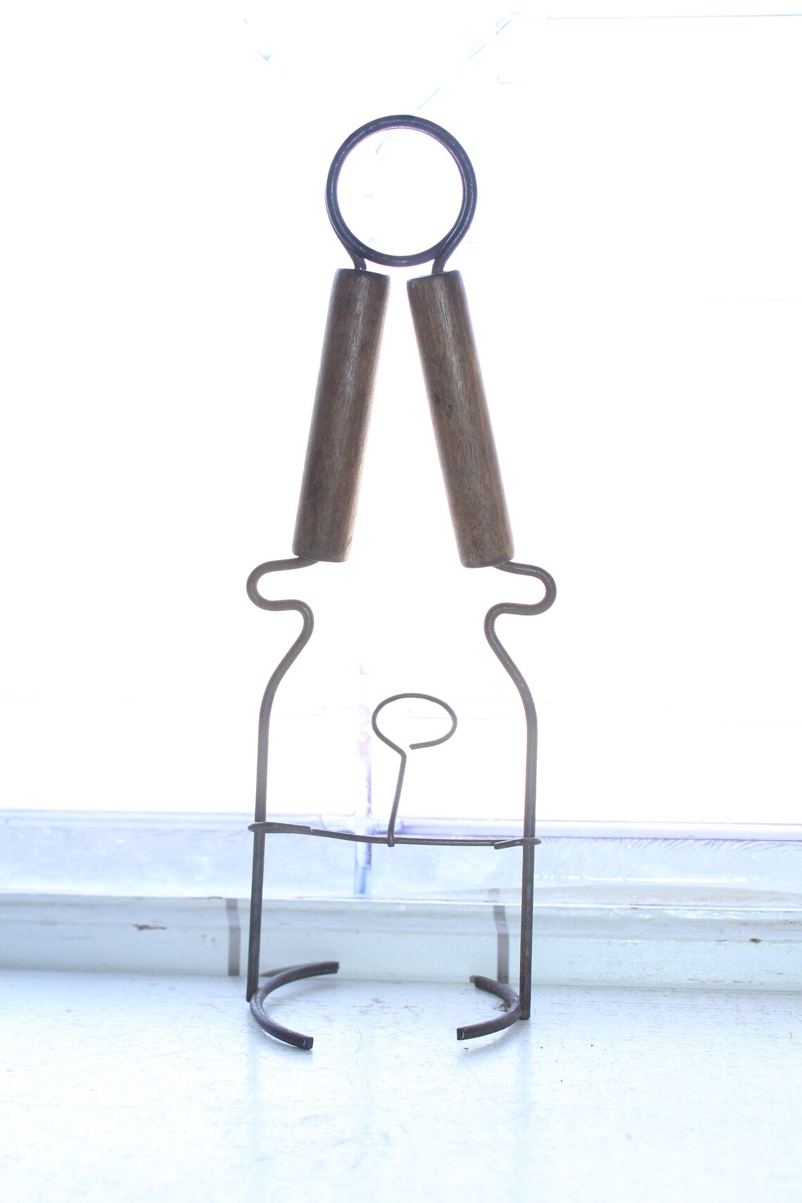 Vintage Canning Jar Lifter 1930s Wood and Wire Etsy