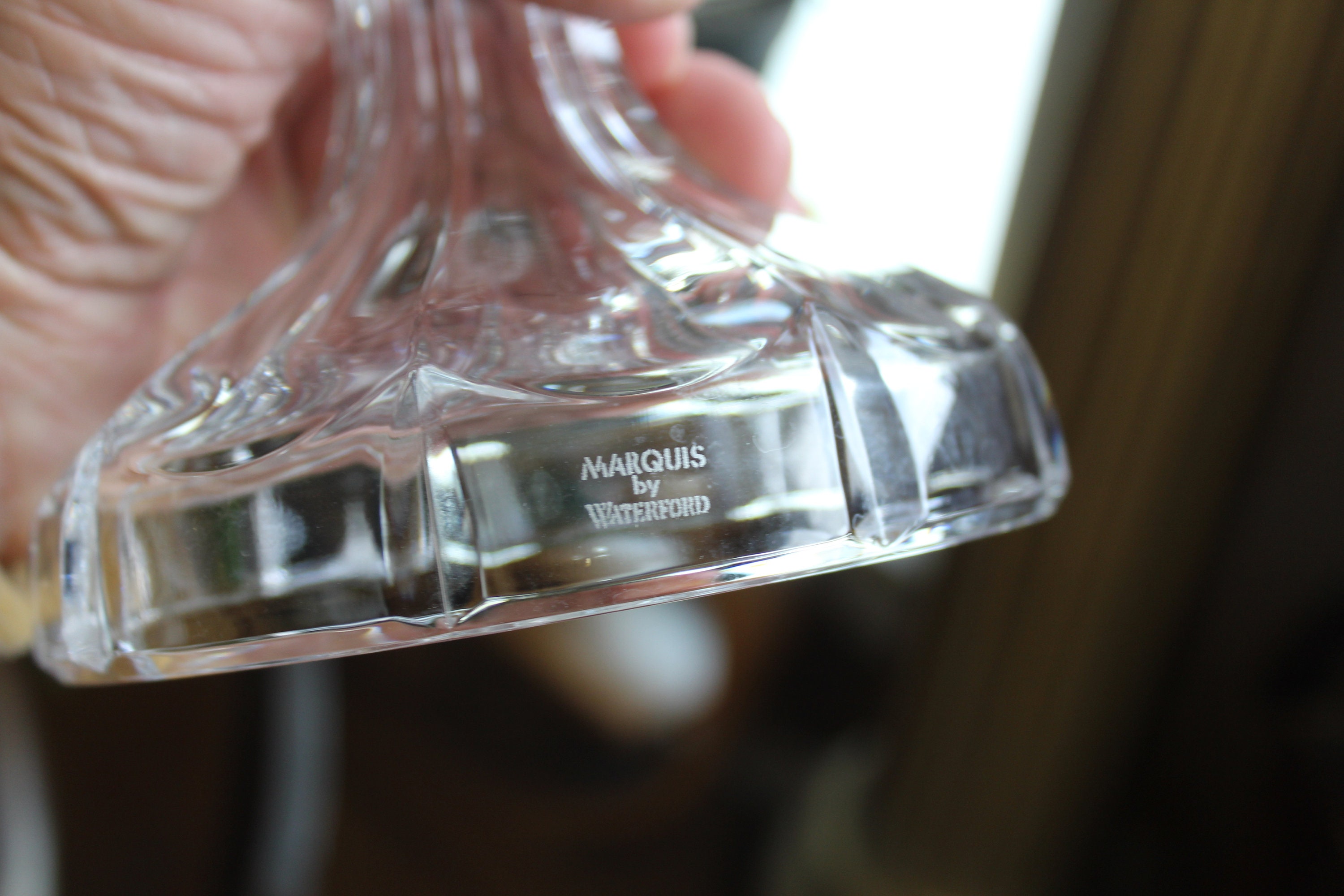 Waterford Crystal Sheridan Cake Stand Elegant Wedding Decor