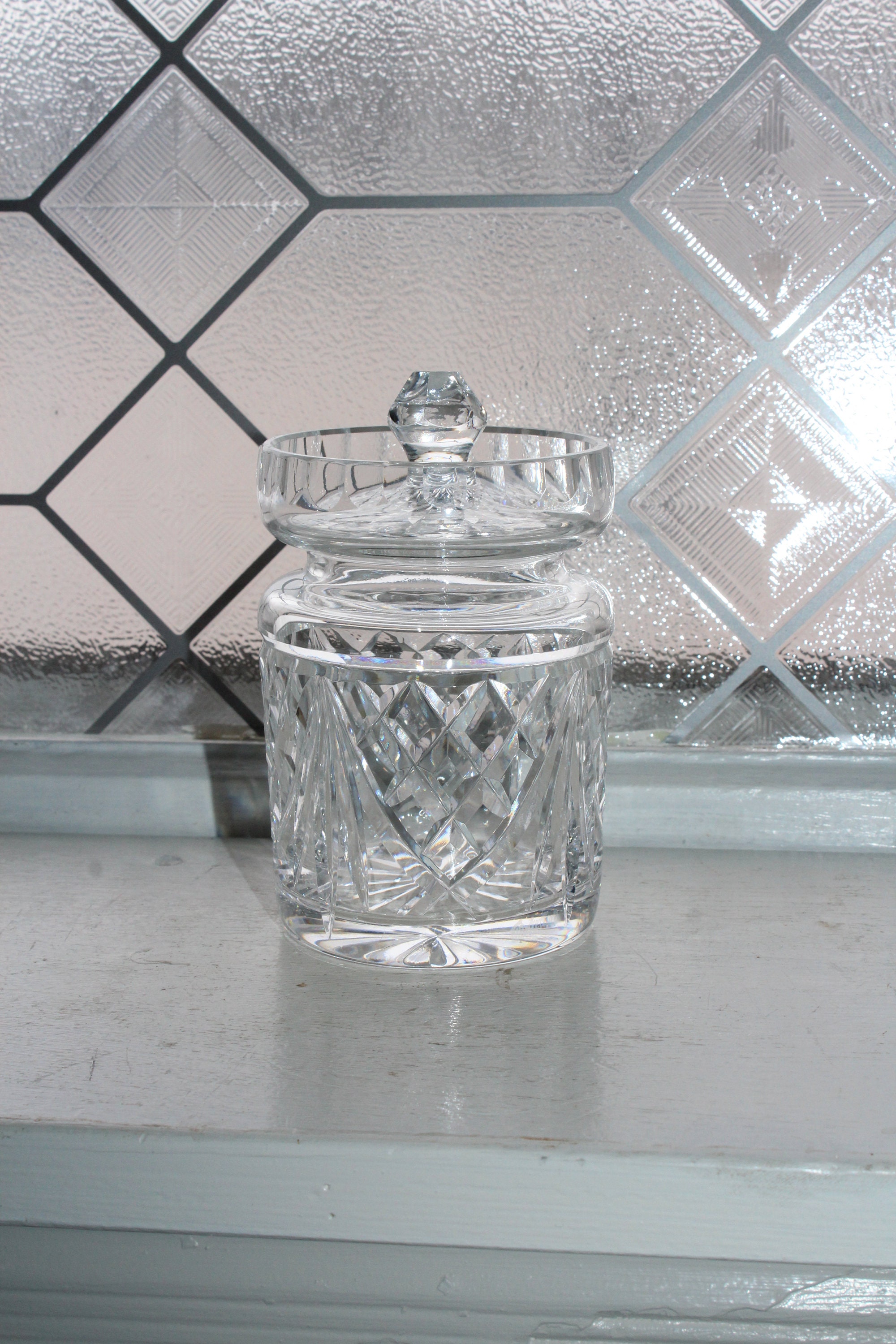 Waterford Crystal Jam Jar Honey Pot