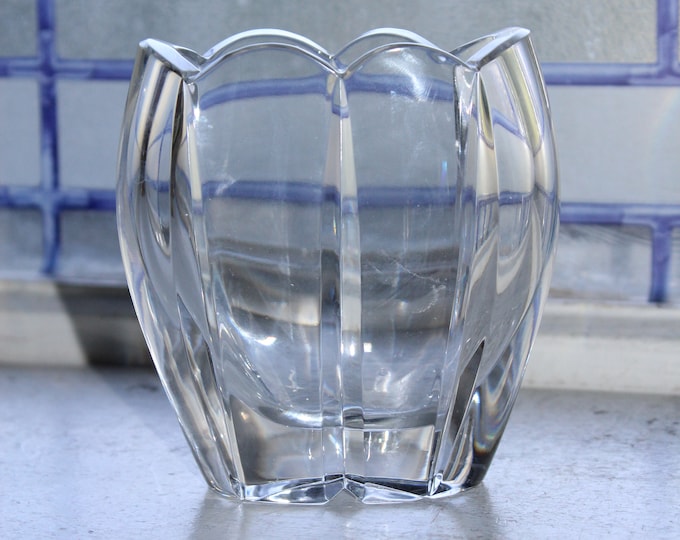 Vintage Rogaska Elegant Crystal Vase