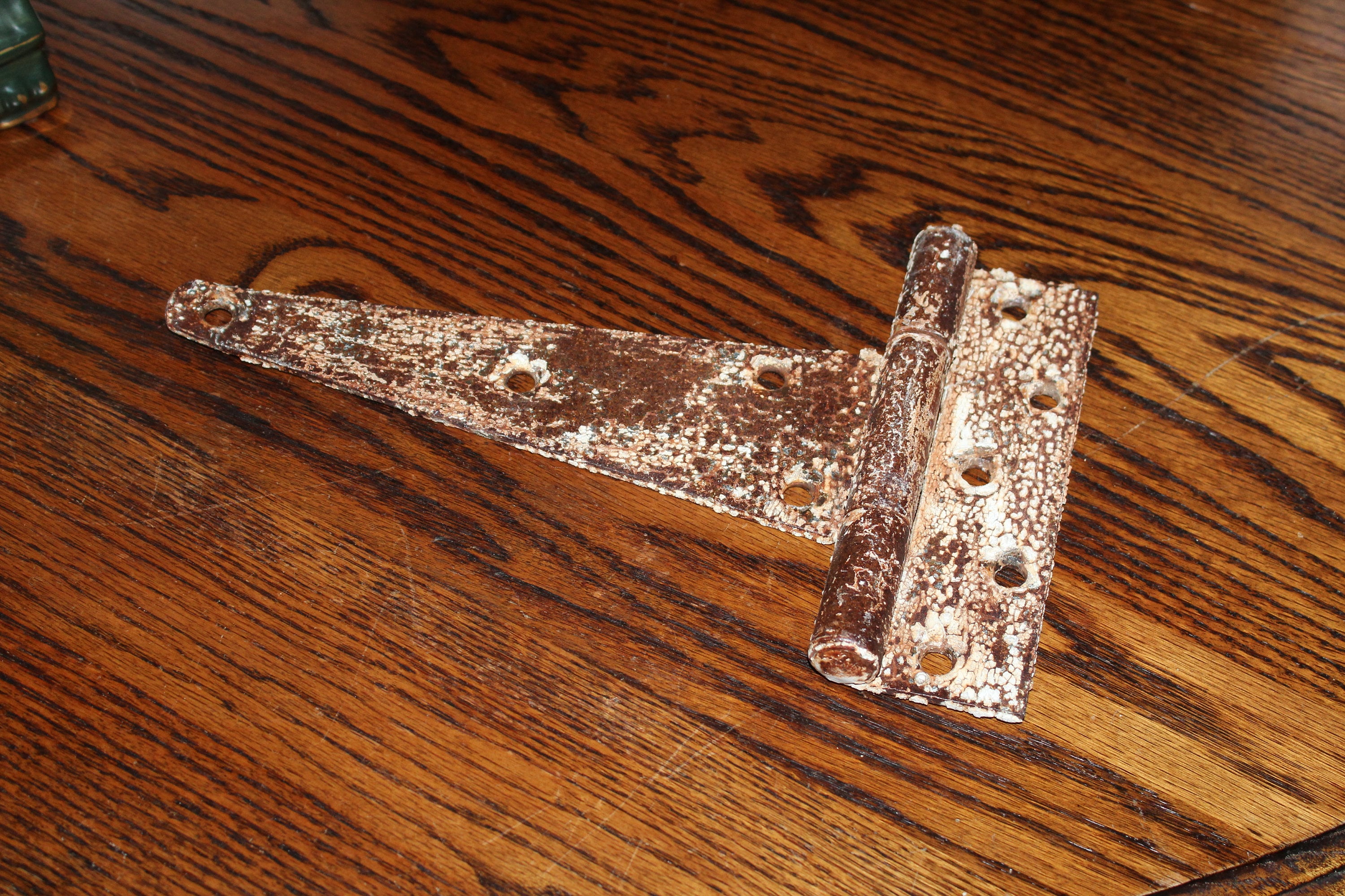 3 Large Antique Barn Door Hinges Architectural Salvage Early 1900s