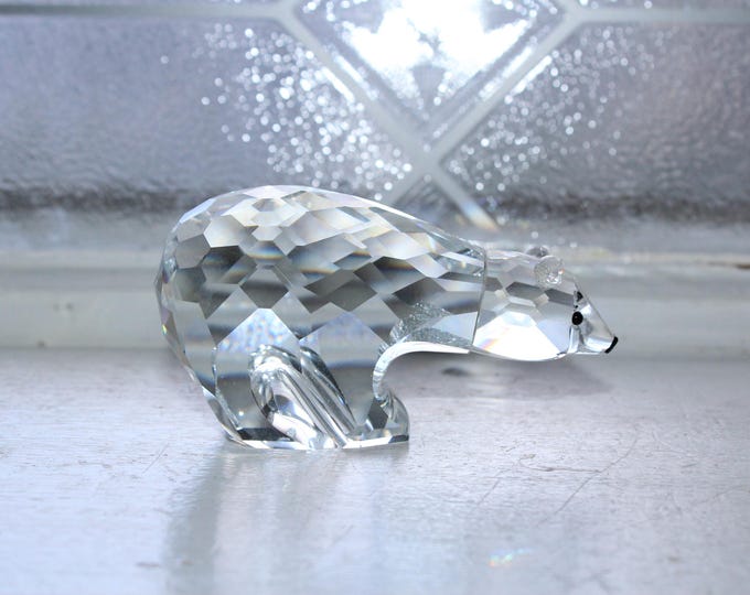 Swarovski Crystal Polar Bear Figurine