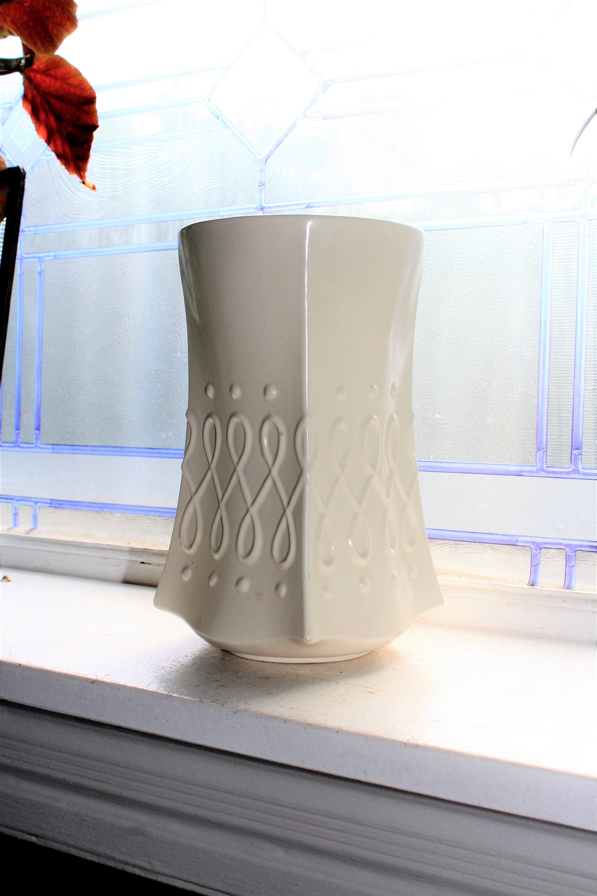 Vintage Mid Century Vase Red Wing Pottery 1279