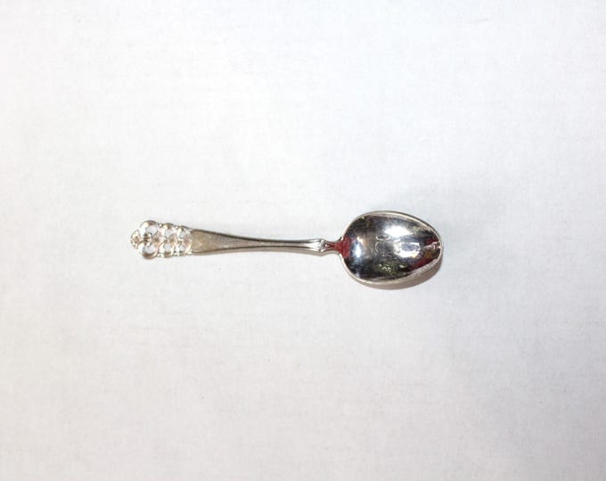 Silverplate Norrona Demitasse Spoon  David Andersen Norway Scandinavian