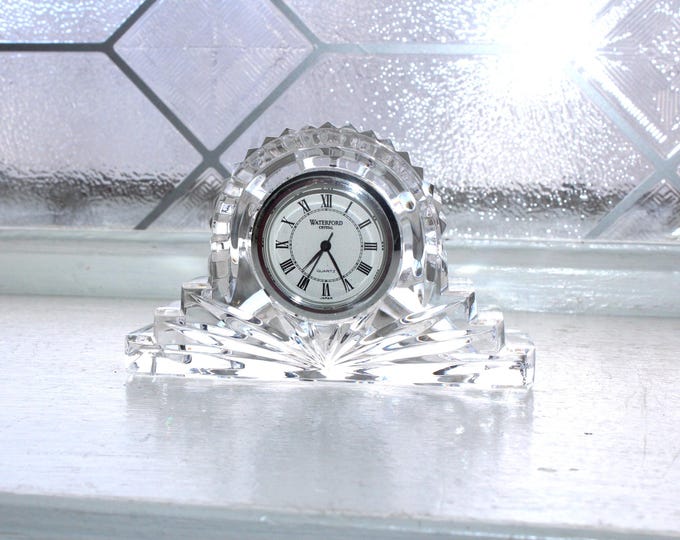 Waterford Crystal Quartz Mantel Clock