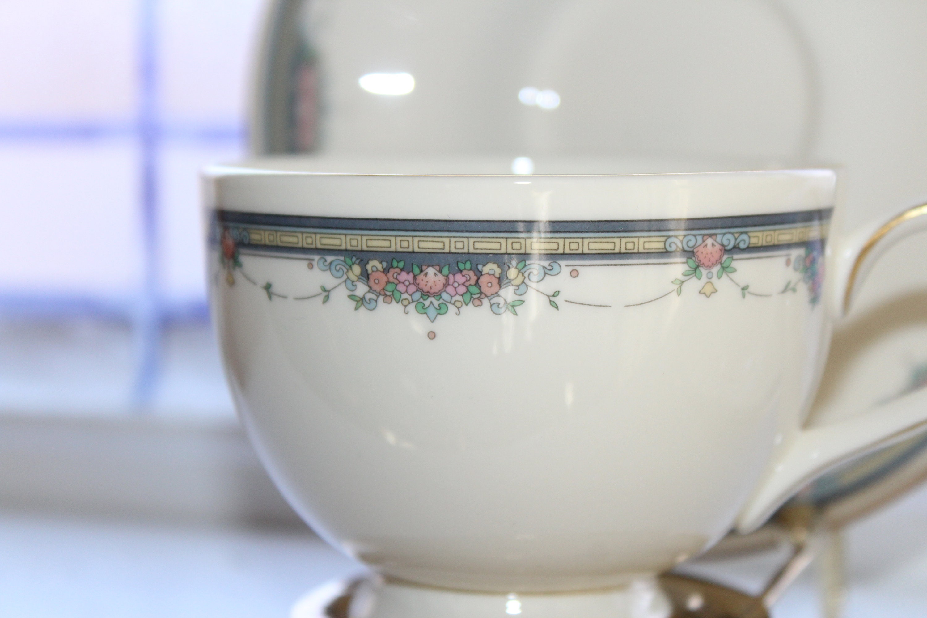 4 Royal Doulton Albany Cups and Saucers