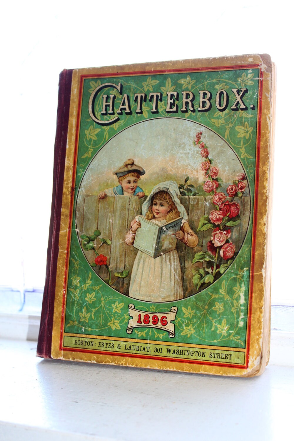 Antique Children's Book Chatterbox 1896
