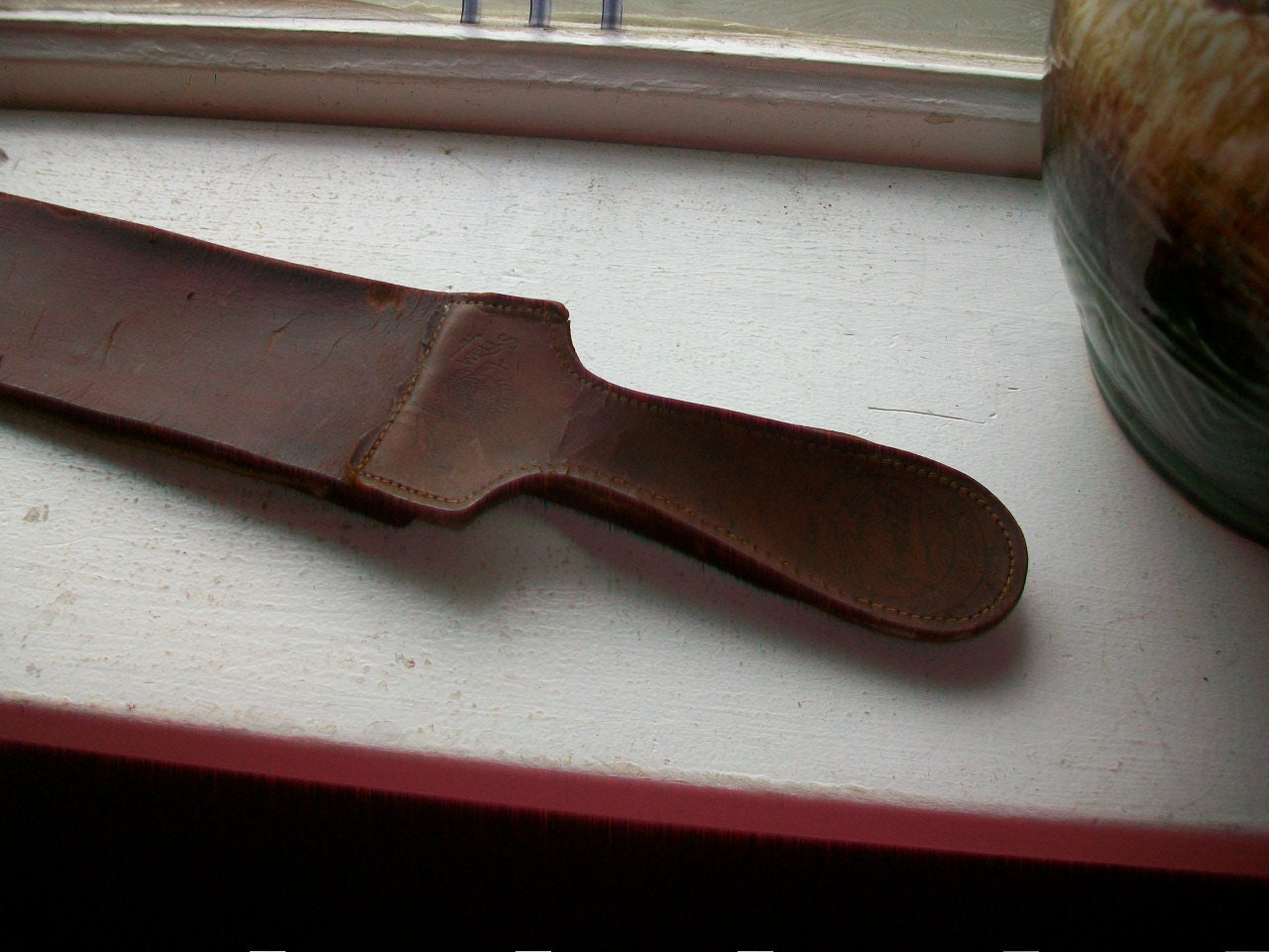 Vintage Razor Strop Marshall Wells Mustang Leather Strap
