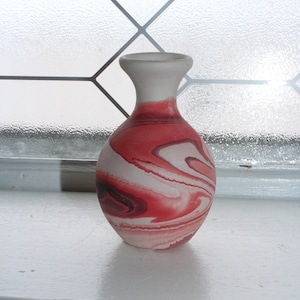 Vintage Nemadji Pottery Small Vase Southwestern Decor