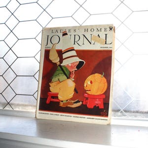 1933 Ladies&#39; Home Journal Magazine November