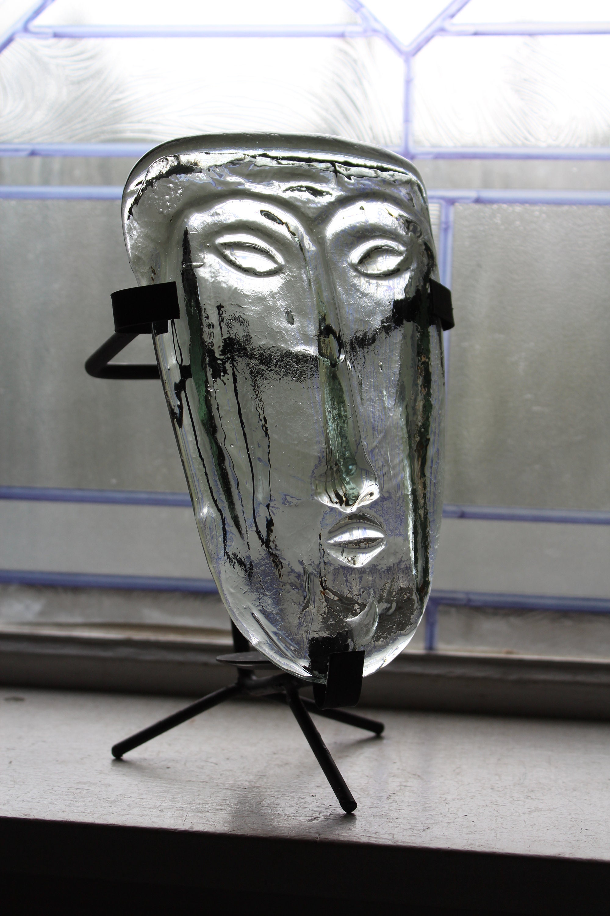 Skydreamer Glass Face Mask by Jaramillo Bro. Erik Hoglund Style Candle
