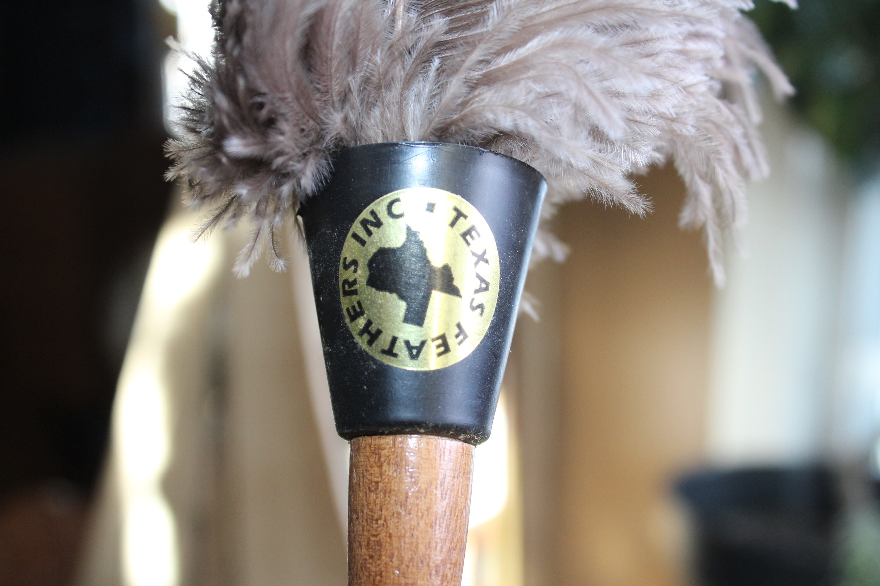 Vintage Feather Duster Texas Feathers Inc