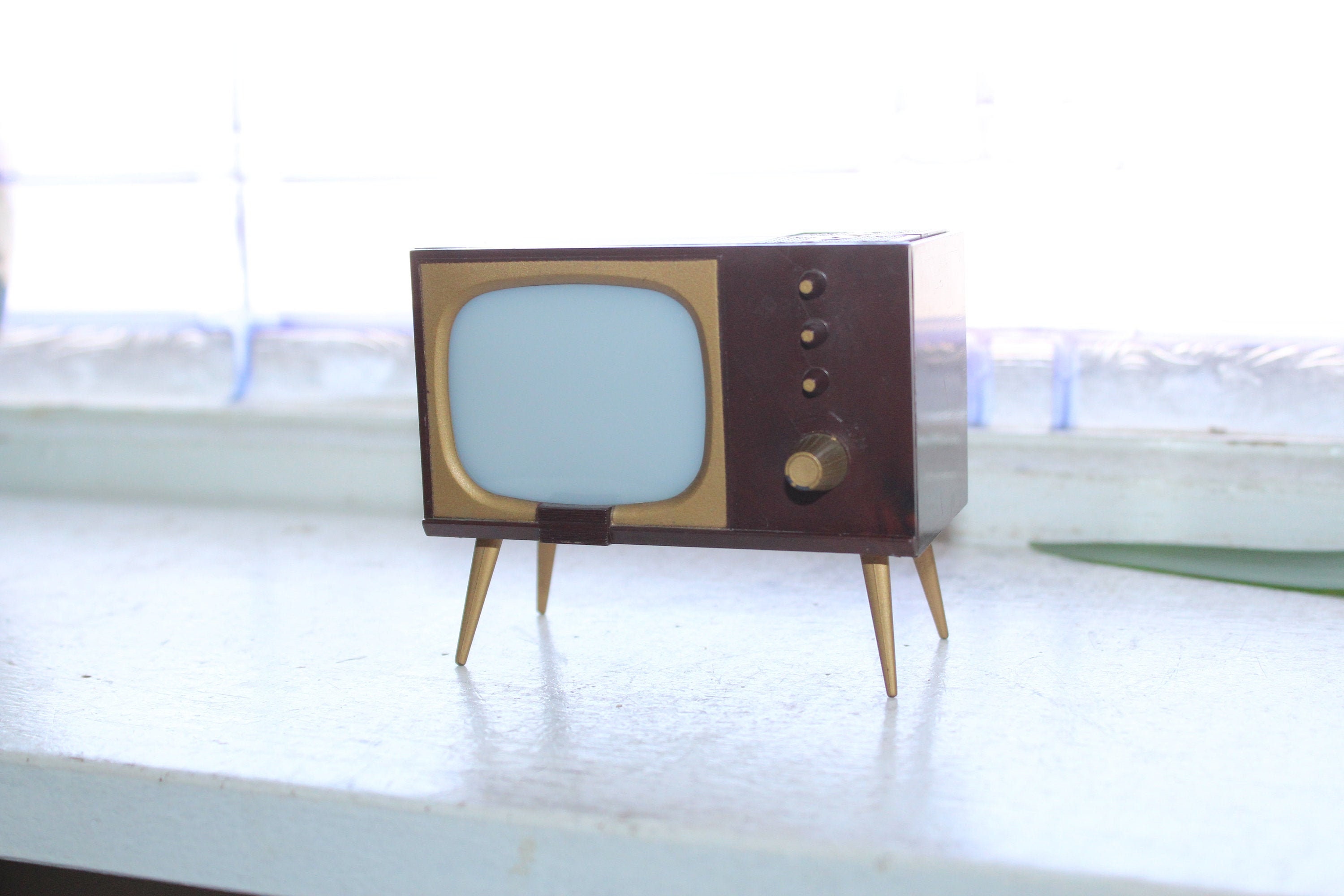 Vintage Television Salt and Pepper Shakers