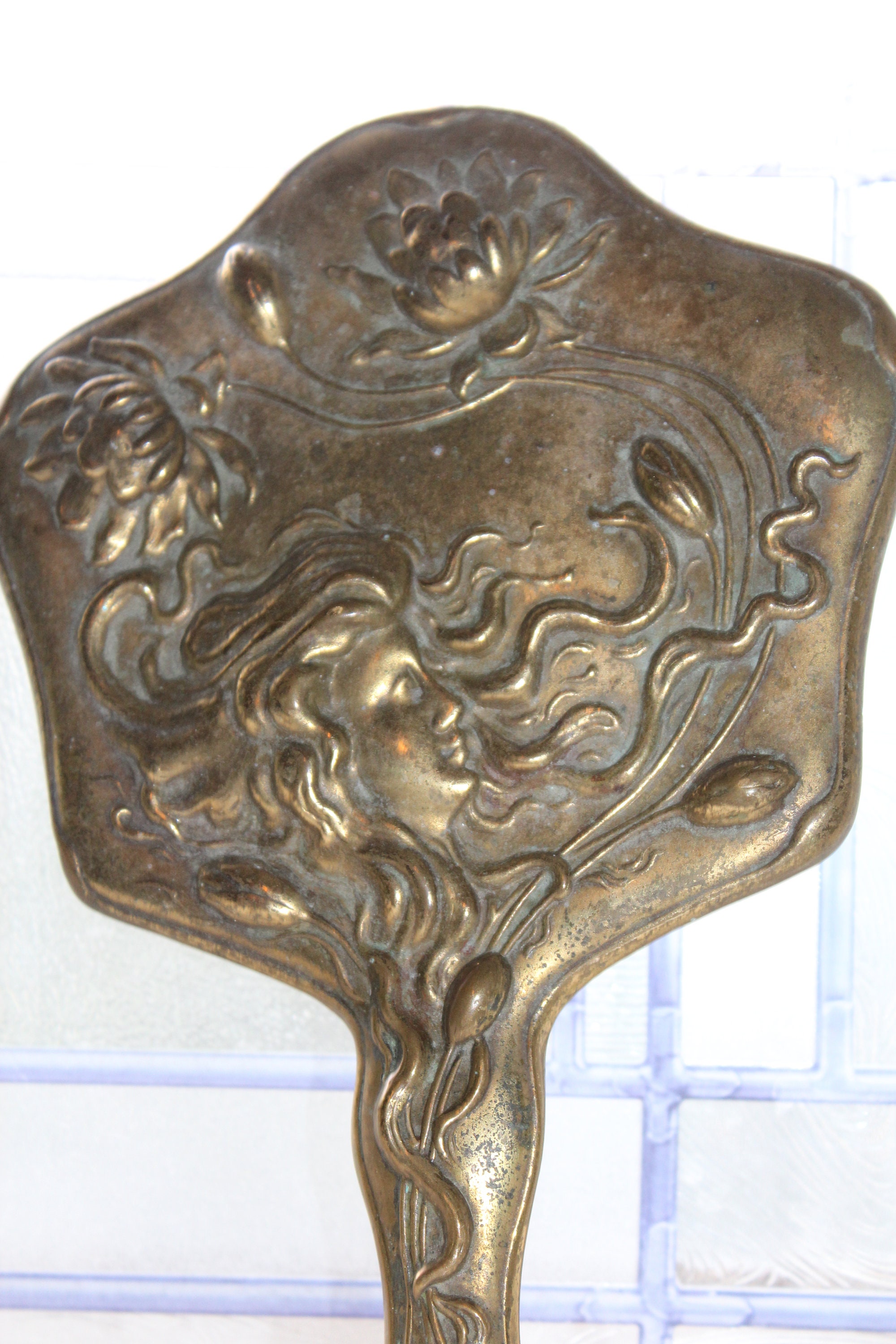 art nouveau hand mirror art nouveau hand mirror