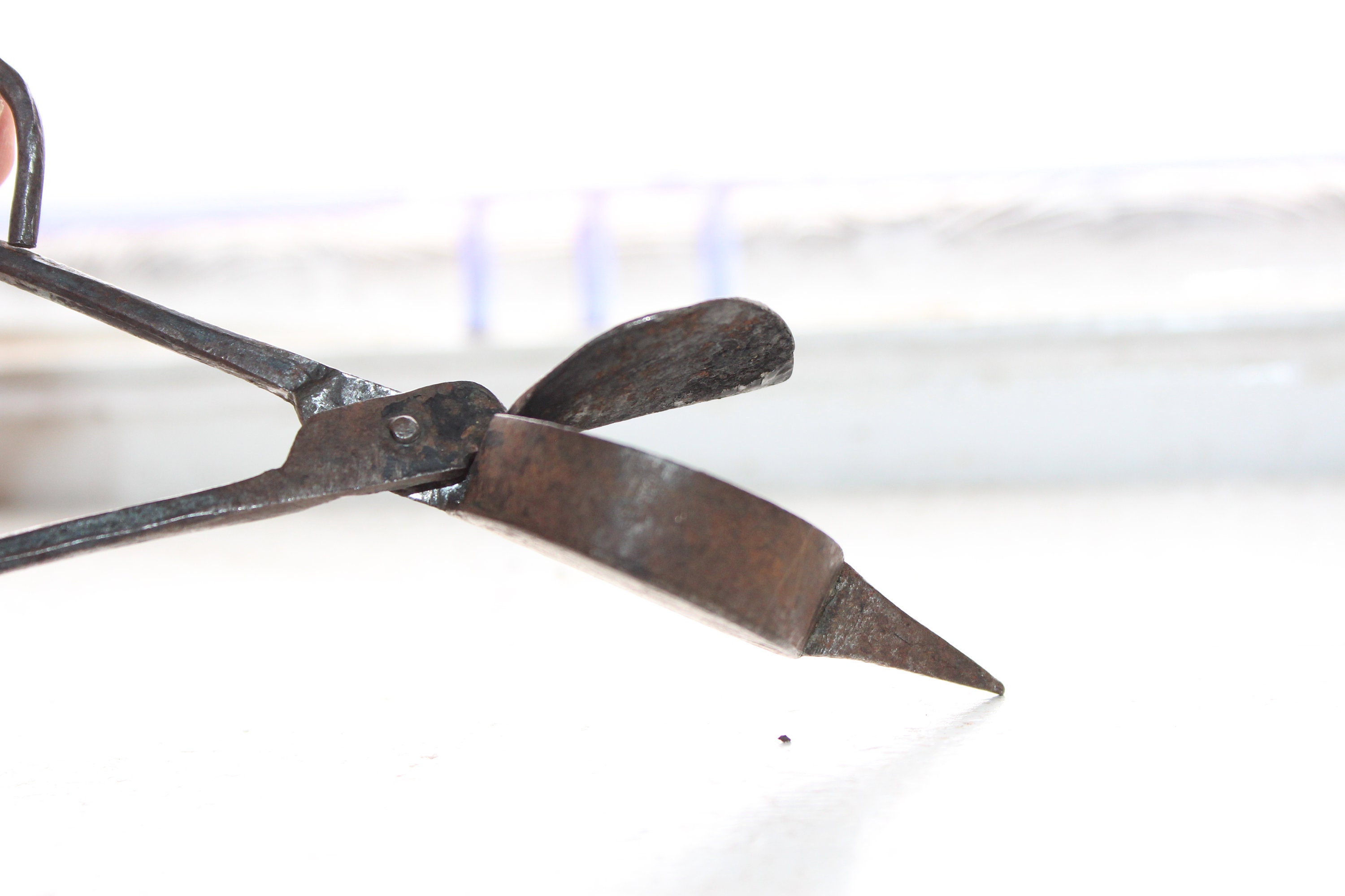 Antique Candle Wick Trimmer Snuffer 19th Century