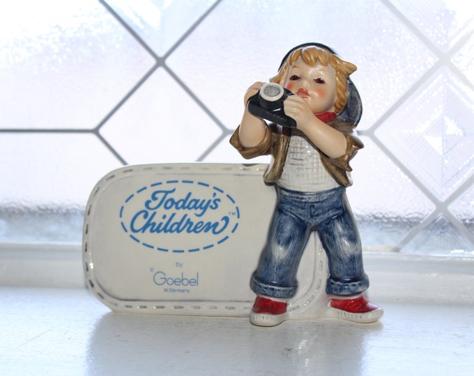 Original Goebel Today's Children Dealer Plaque Circa 1982