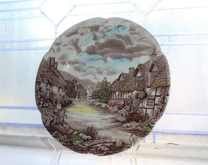 Vintage Olde English Countryside Dinner Plate Johnson Bros