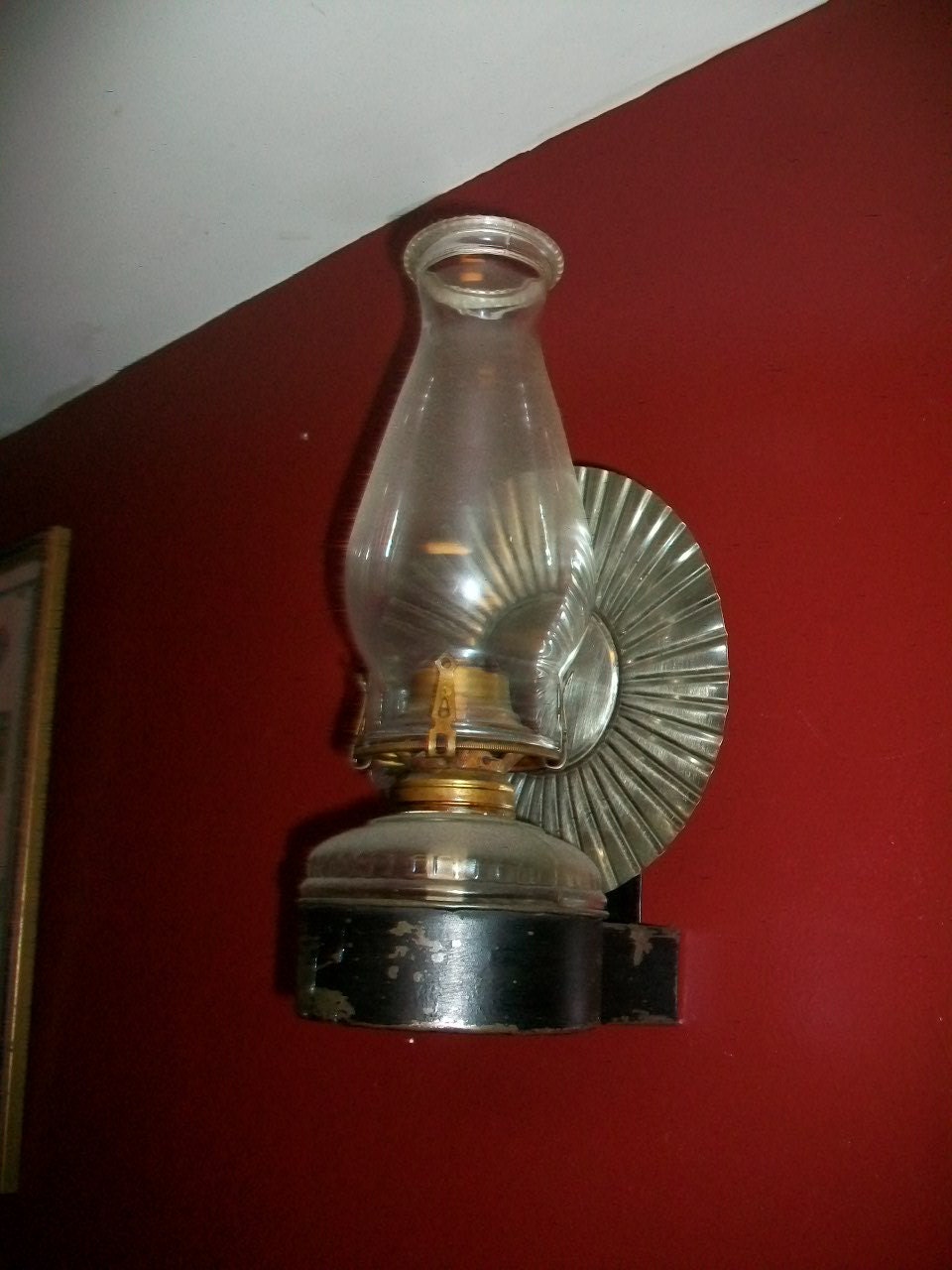 kerosene wall lantern