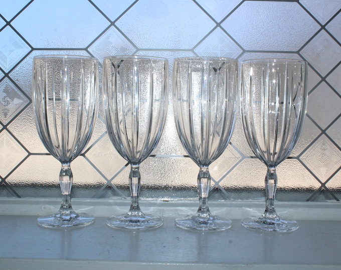 4 Waterford Crystal Omega Iced Tea Glasses