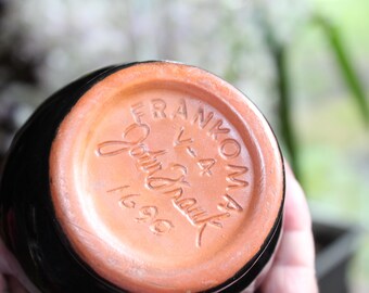 コンデ・コマ 17 Mid Century Frankoma Decanter Vase V-4 Signed John Frank Limited