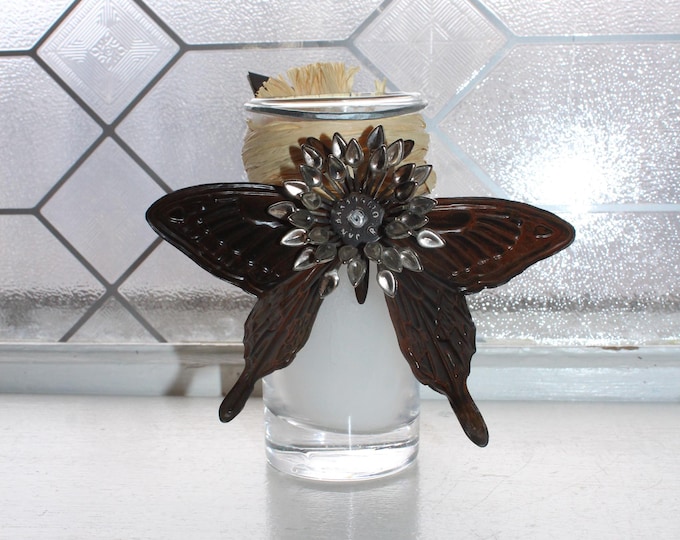 Jan Barboglio Butterfly Candle Holder Unused