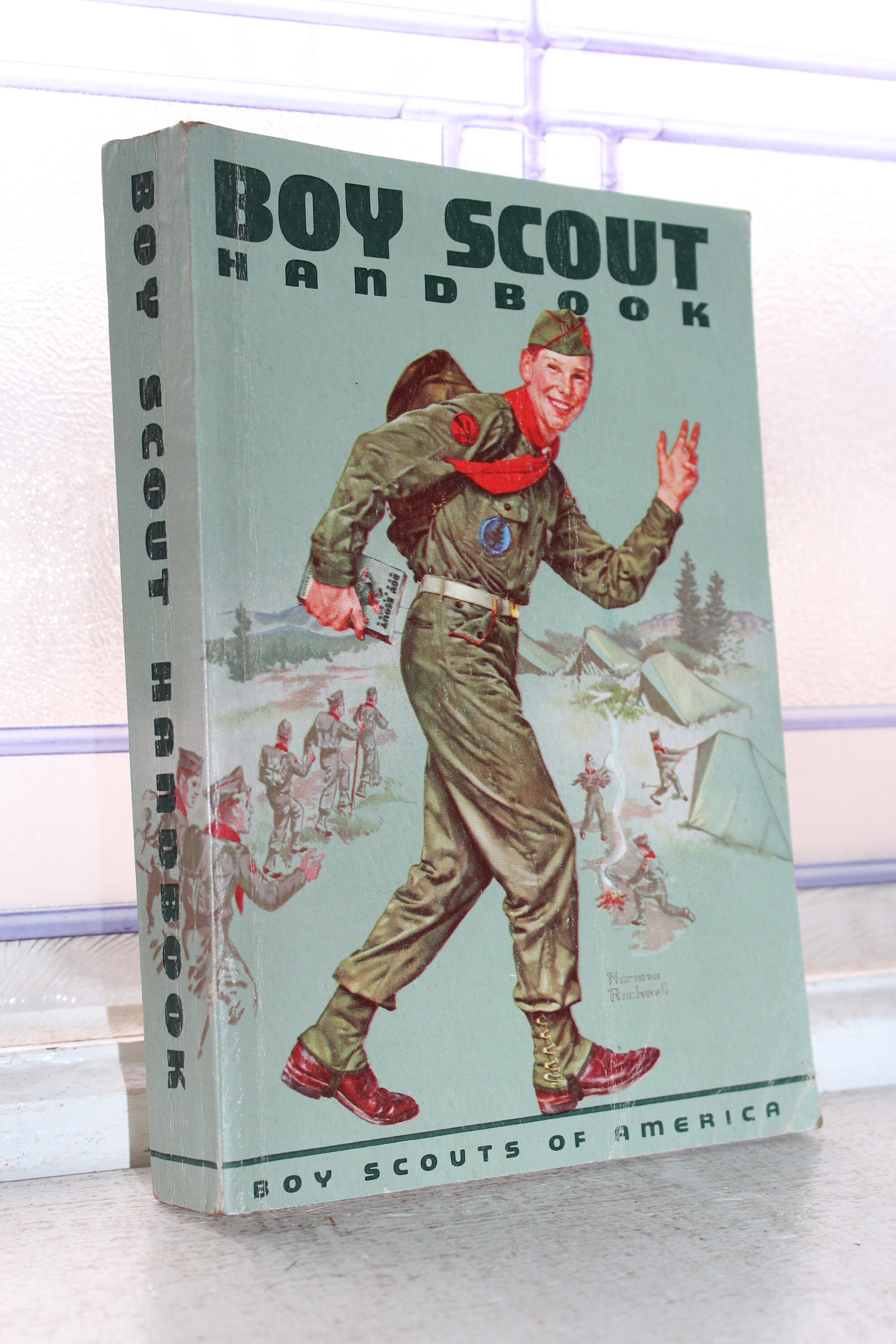1959 Handbook For Boys Vintage Boy Scouts Manual