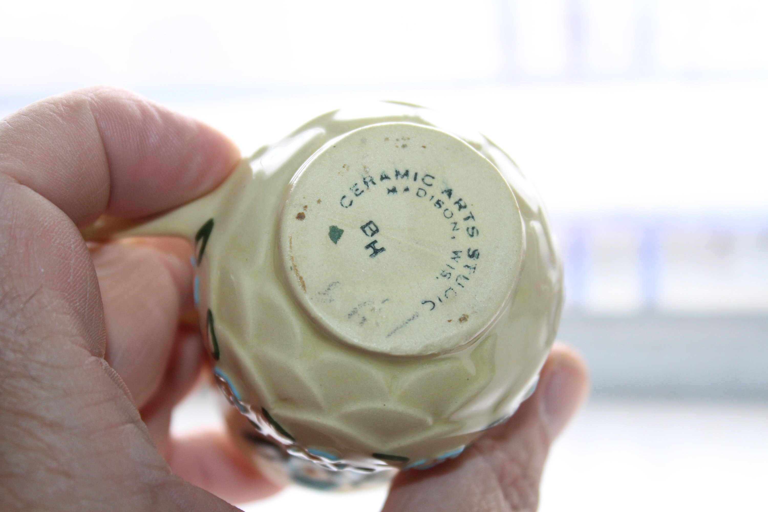 Ceramic Arts Studio Small Pitcher Vintage Madison Wisconsin Pottery