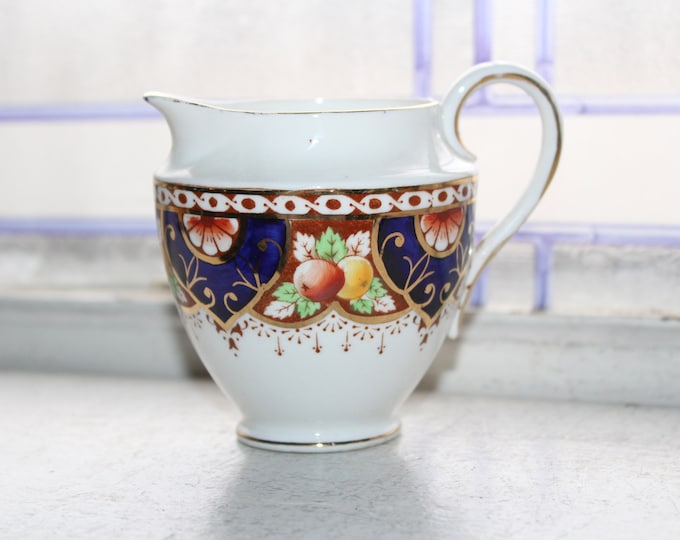 Antique Thomas Morris Crown Chelsea Creamer