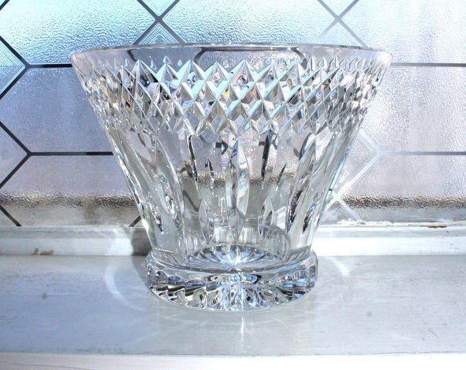 Large Vintage Godinger Crystal Fruit Bowl