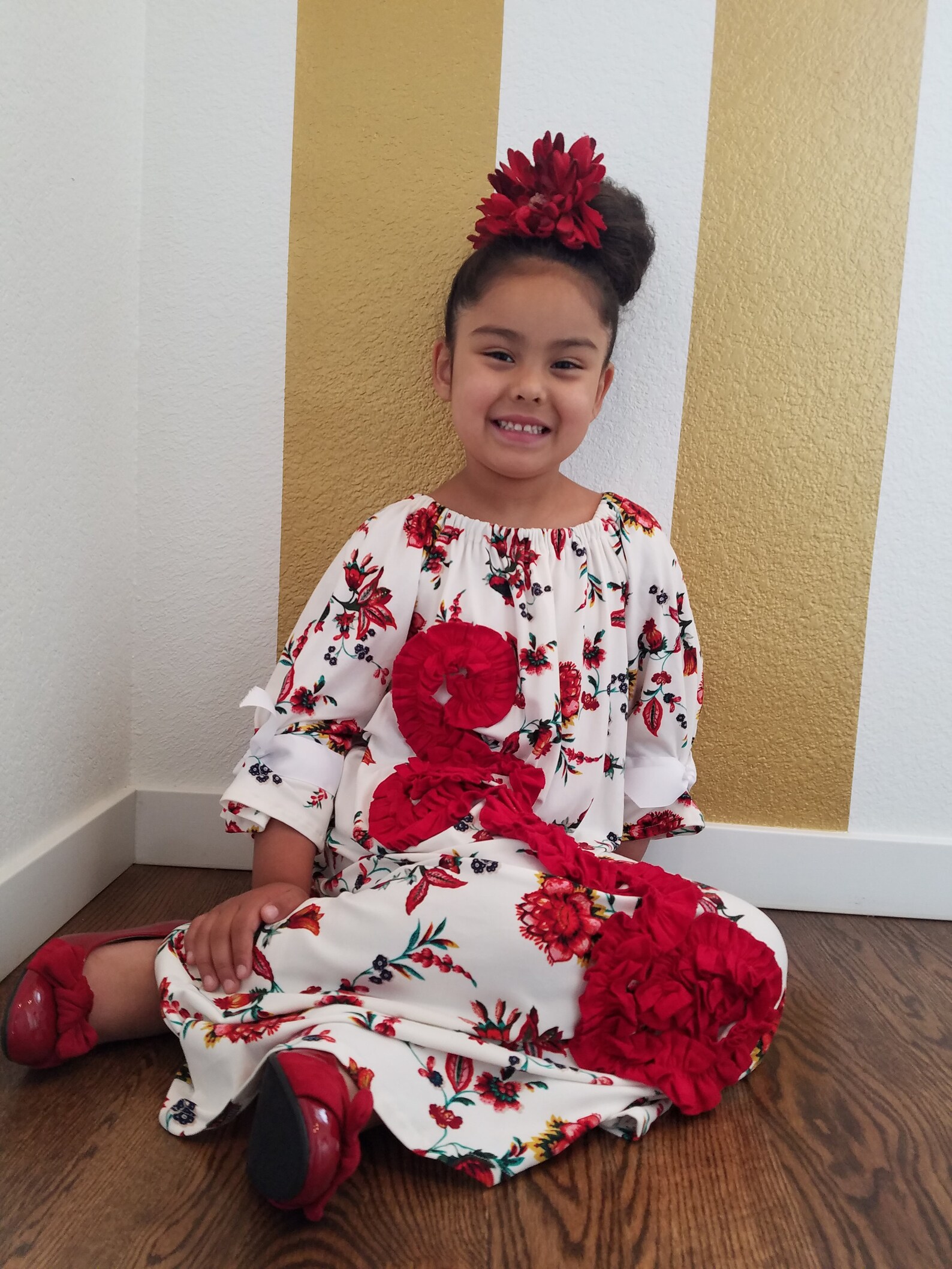 Girls Dress With Beautiful Design Etsy