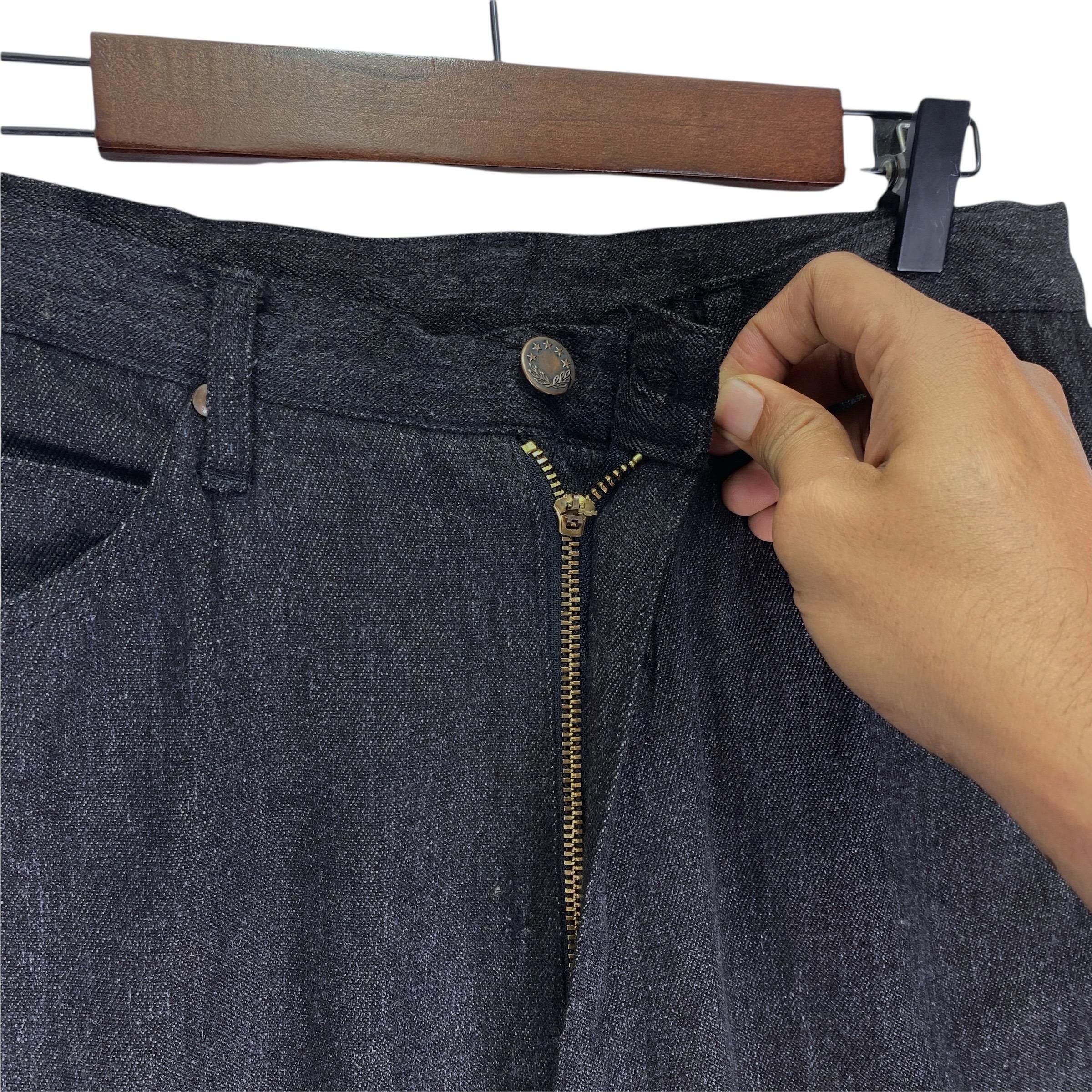 Vintage 1992 Comme Des Garçons Homme Wool Linen Trousers Black