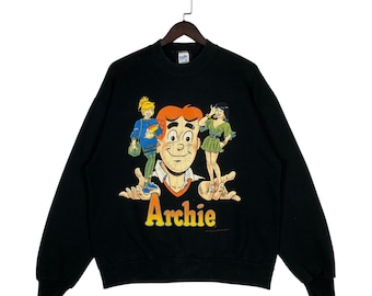 Vintage 1994 Archie Comics Sweatshirt | Betty Veronica Pop Culture Streetwear (Size L)
