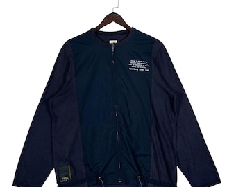 Vintage 80s HAI Sporting Gear Issey Miyake Nylon Bomber Jacket (M