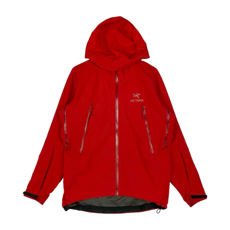 Vintage Arc'teryx Gore-tex Paclite Shell Jacket Red - Men’s Medium ...