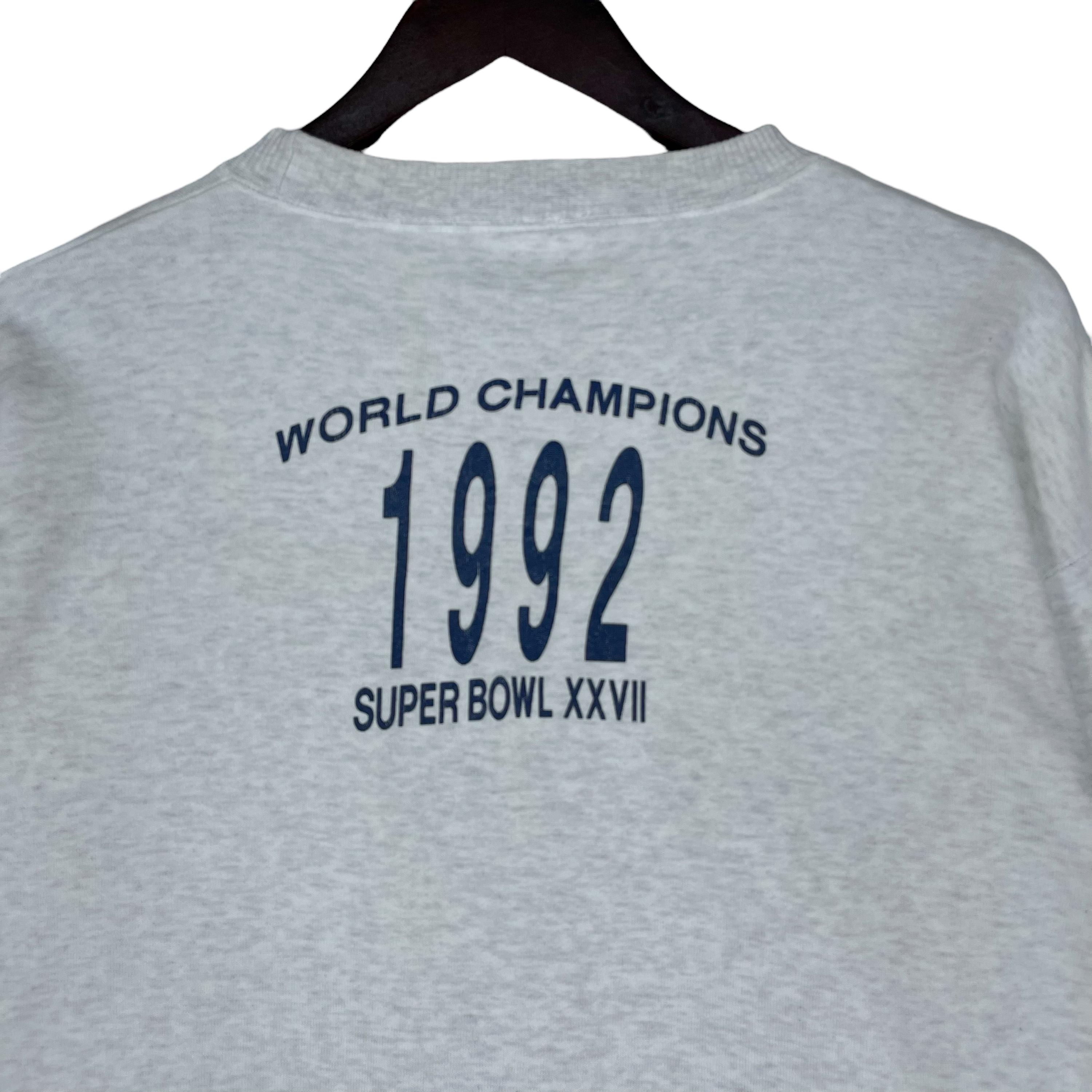 Vintage 90s Dallas Cowboys Super Bowl XXVII Champions Sweatshirt