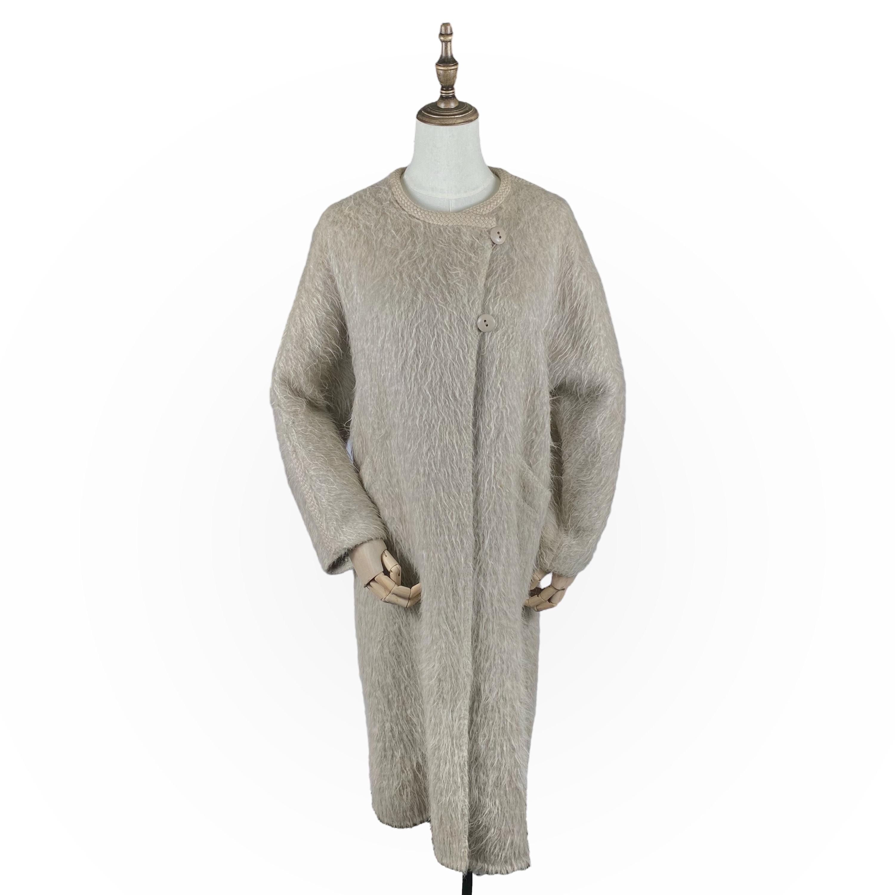 Mohair Shaggy Coat - Etsy