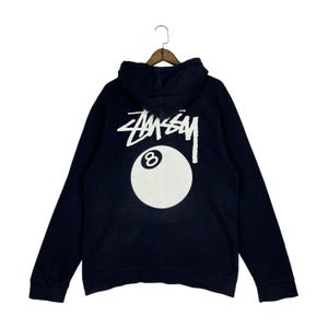 Stussy 8 Ball Zip Hood - Smoke | Garmentory stussy 8 BALL ZIP HOOD