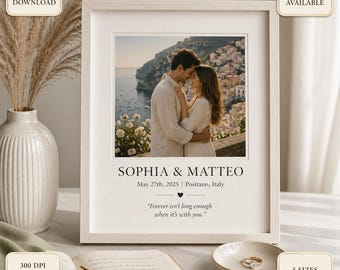Impression Future Mrs, cadeau future mariée, cadre de fiançailles personnalisé