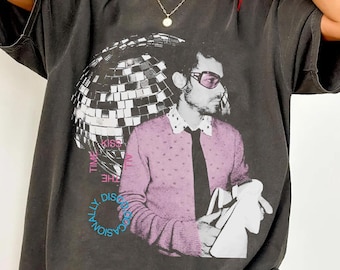 Camiseta vintage del nuevo álbum de Kiss All The Time, camiseta gráfica HS4, estilo retro de gira musical, regalo unisex para fans.