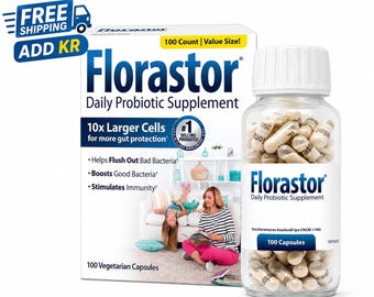 Florastor 250 mg Suplemento probiótico diario - 100 cápsulas vegetarianas