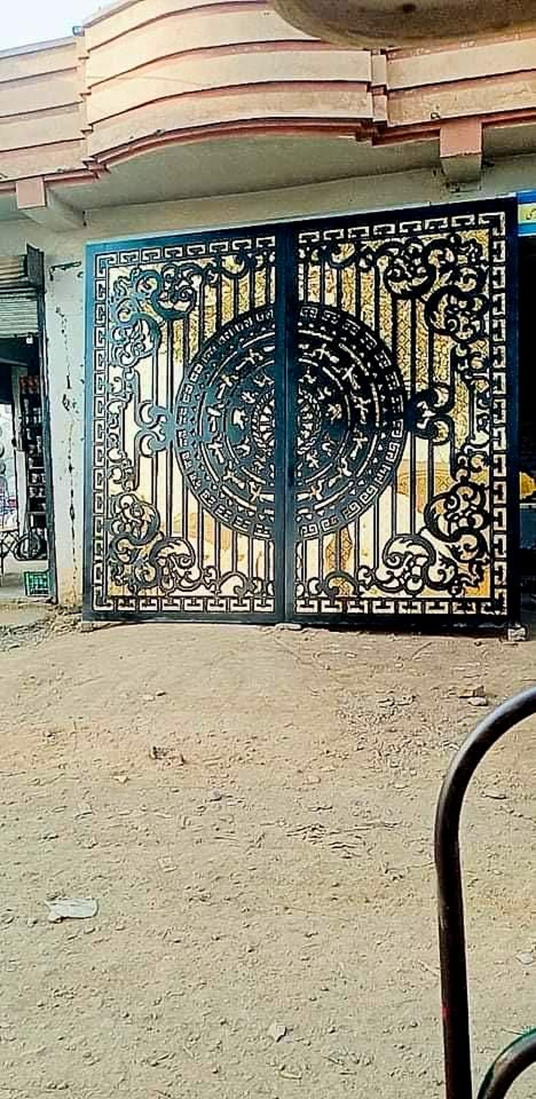 Modern Main Gate DXF File, Luxury Entrance CNC Plasma Vector ...