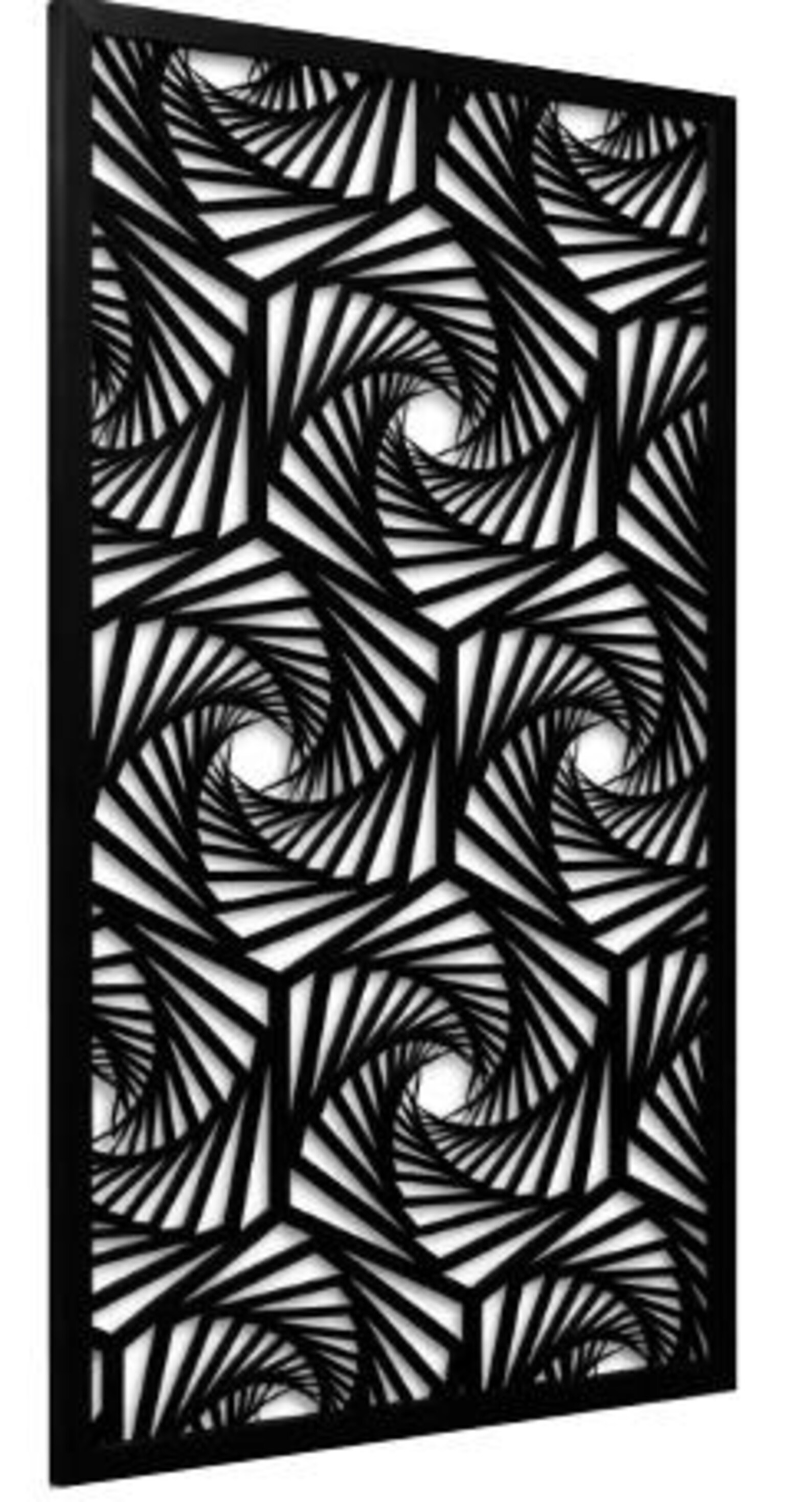 Svg Railing Designs Modern Geometric Railing Designs | Laser Cut Metal Panels (DXF SVG) - Etsy