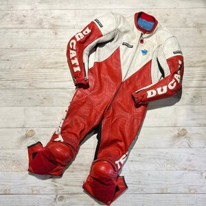 Inspired Ducati Leather Racing Suit - Motorobike Leather Racing Suit - Custom MotoGP Biker Gifts image 1