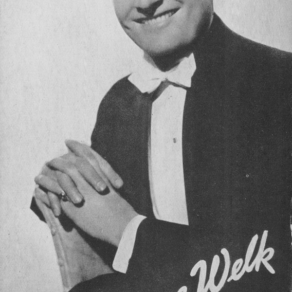 Penny Arcade Postcard, Lawrence Welk, Mutoscope Card, ca 1930